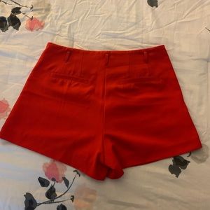Forever 21 High waisted red shorts